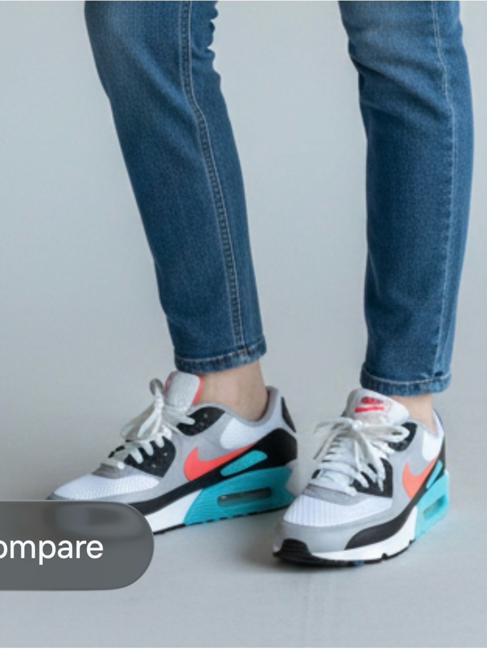 Nike Air Max 90  golf shoes vibrant pink and turquoise water resistant Size 4.5